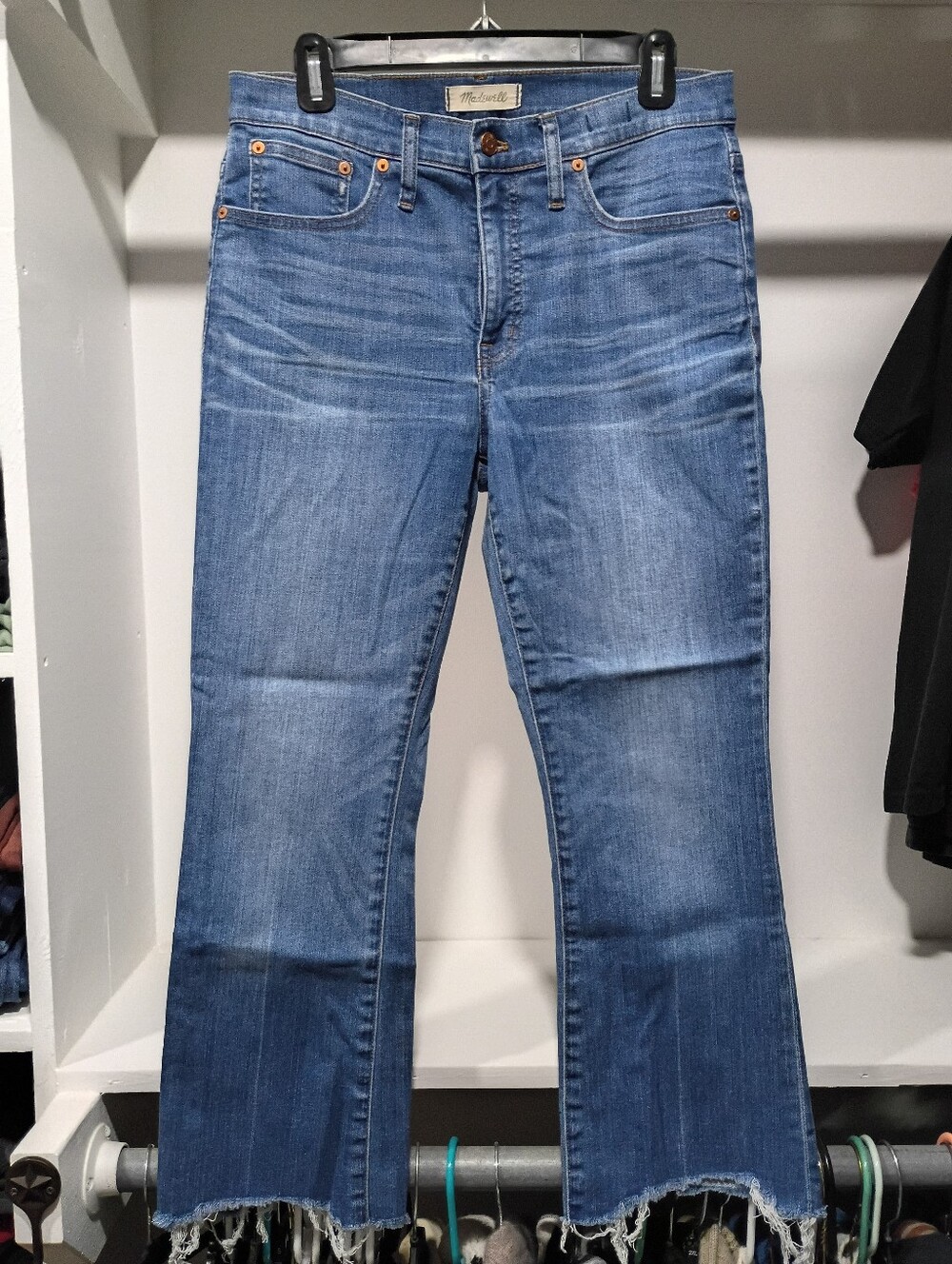 Madewell Cali Demi Boot Cut Medium Wash Jeans